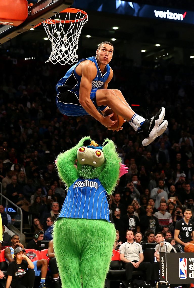 Aaron Gordon Vertical Leap is 39 Inches Check It Out!